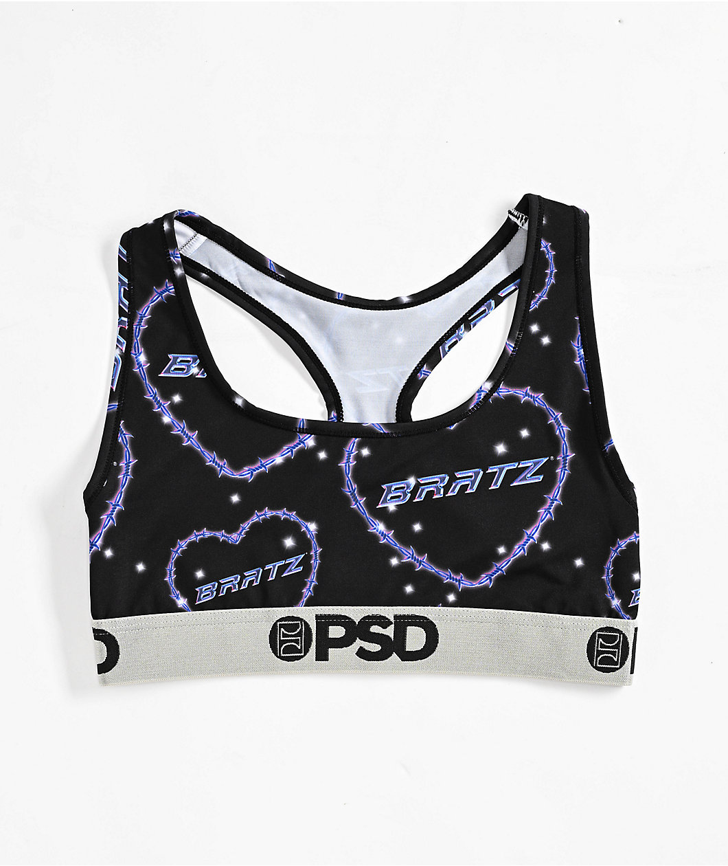 PSD x Bratz 2000s Hearts Sports Bra