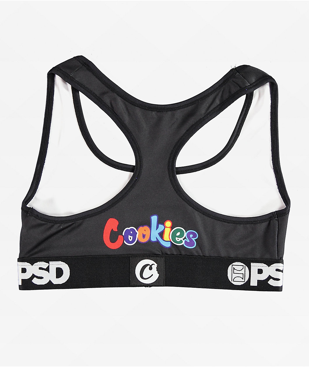 PSD x Cookies Black Sports Bra