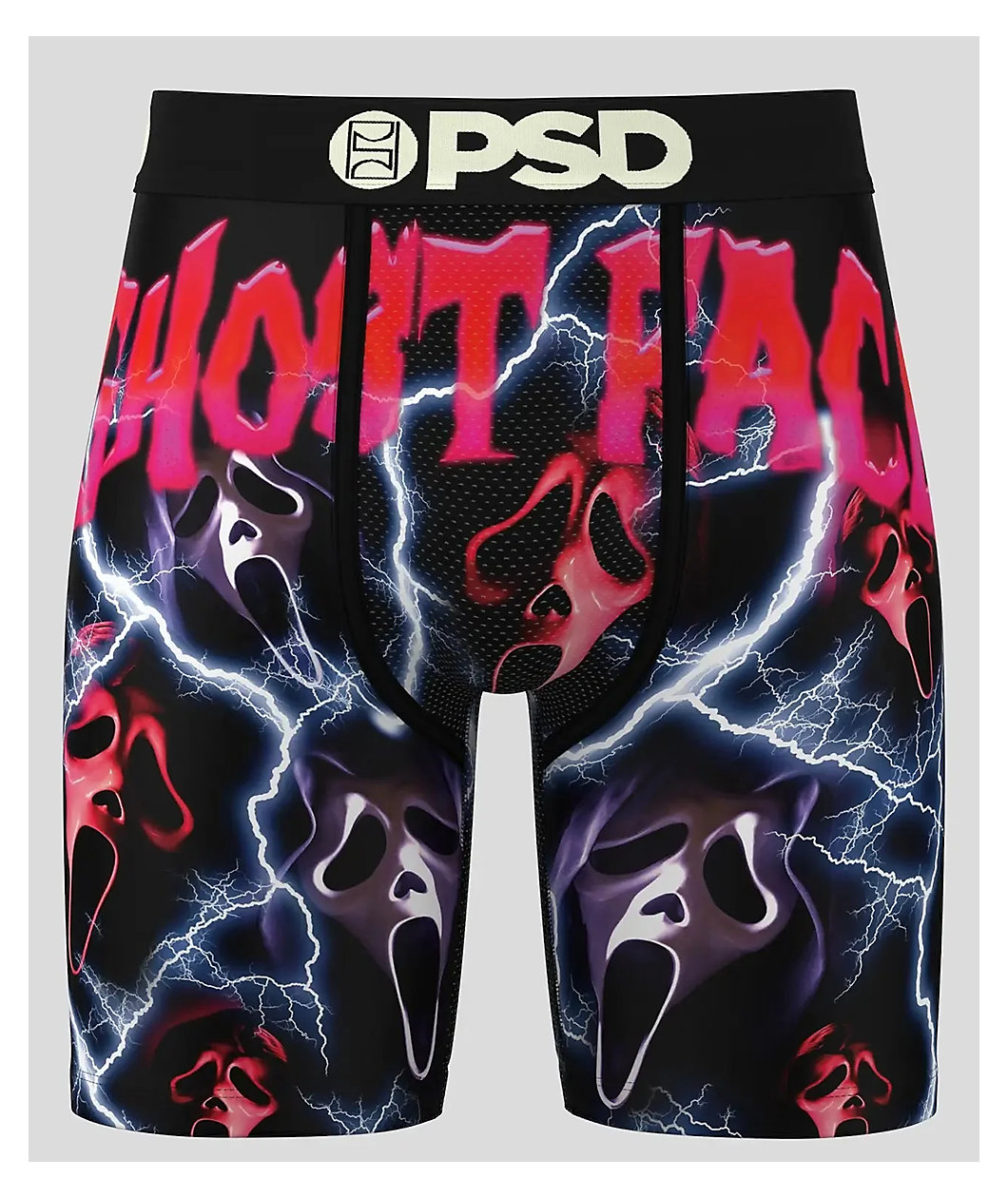 PSD x Ghostface Kids Hype Black Boxer Briefs