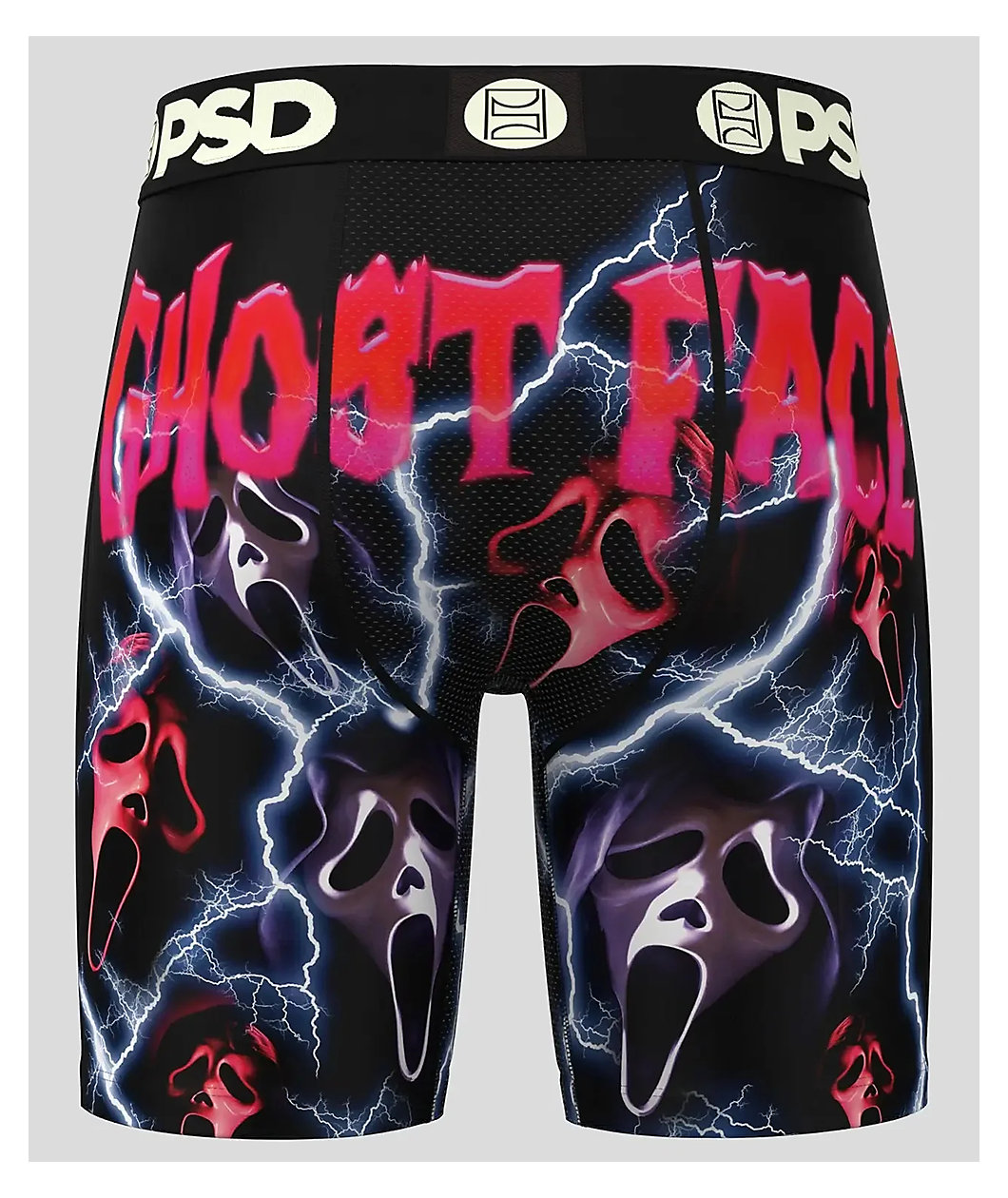 PSD x Ghostface Kids Hype Black Boxer Briefs