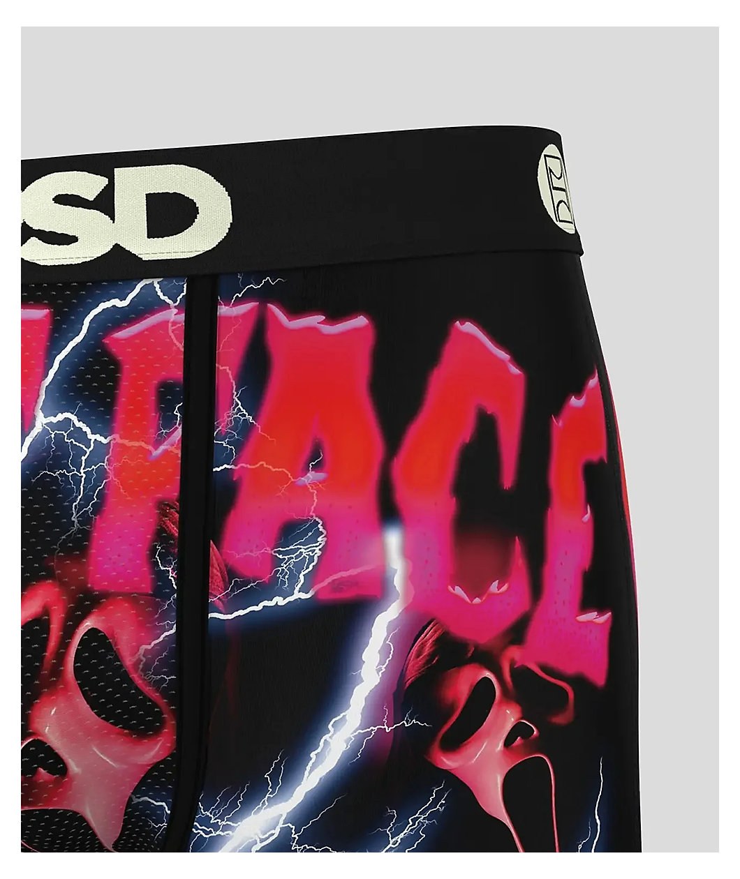 PSD x Ghostface Kids Hype Black Boxer Briefs