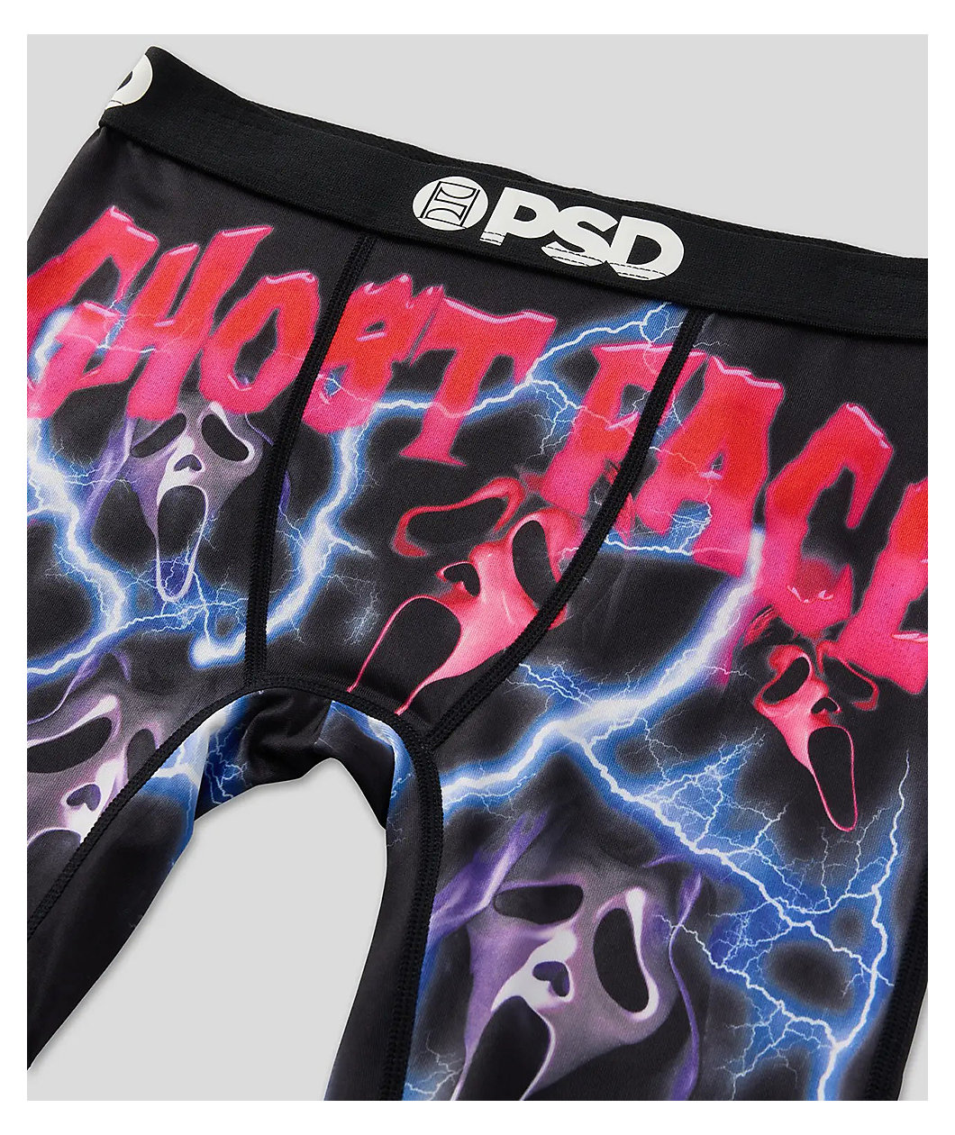 PSD x Ghostface Kids Hype Black Boxer Briefs