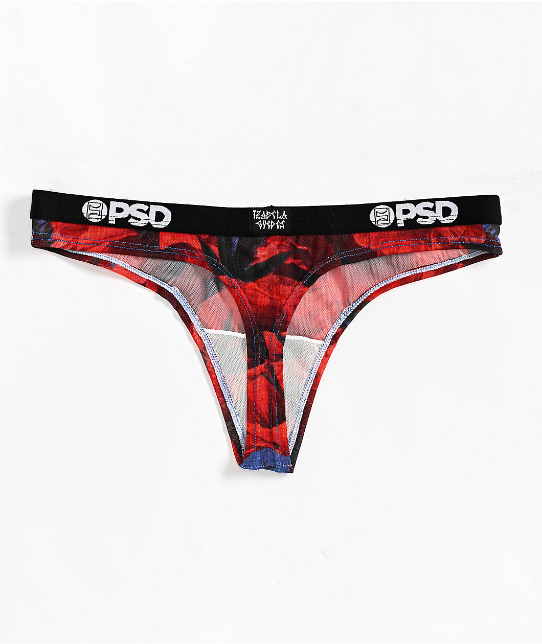 PSD x Izabela Guedes Poppy High Mesh Thong Underwear