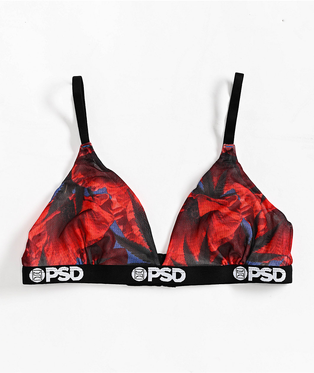 PSD x Izabela Guedes Poppy High Mesh Triangle Bralette