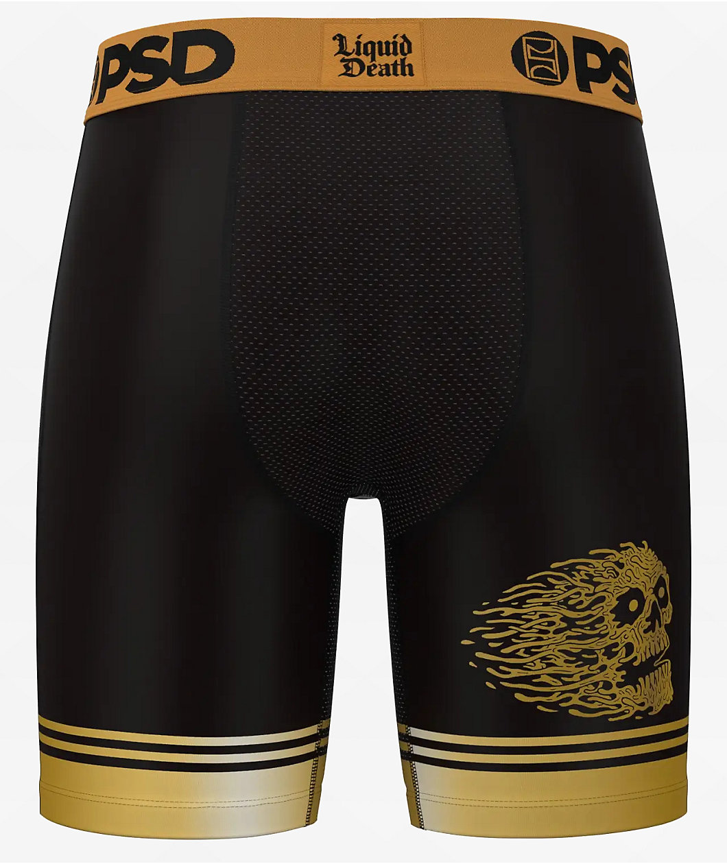 PSD x Liquid Death Black & Gold Boxer Briefs