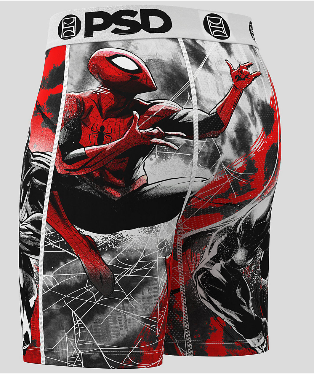PSD x Marvel Spiders VS Grey Boxers Briefs