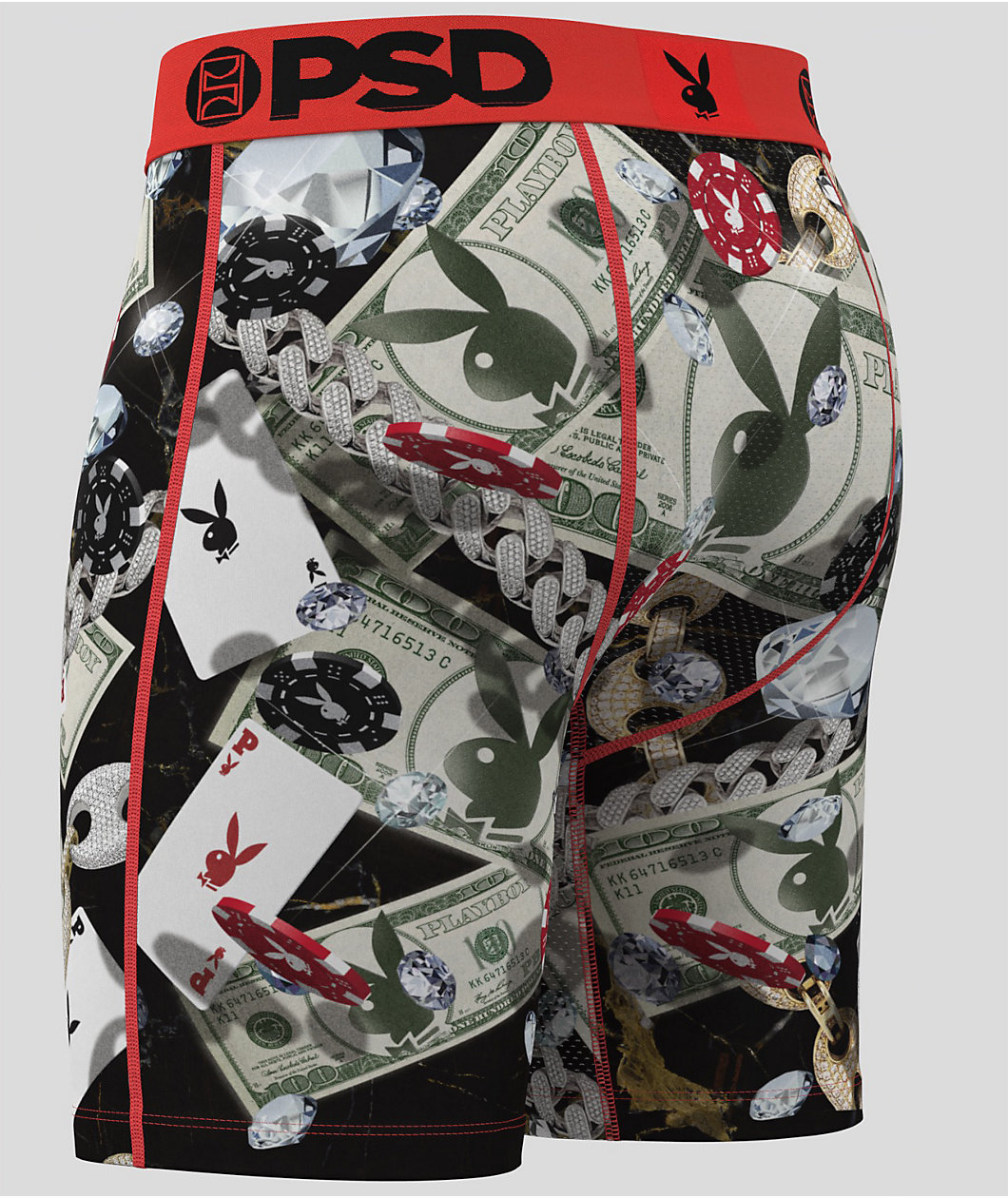 PSD x Playboy Bet Red Boxer Briefs