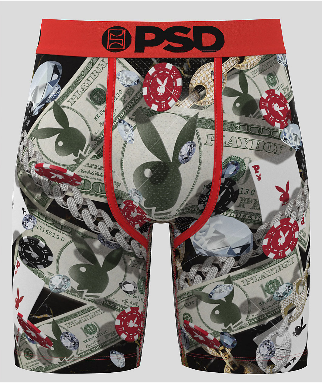 PSD x Playboy Bet Red Boxer Briefs