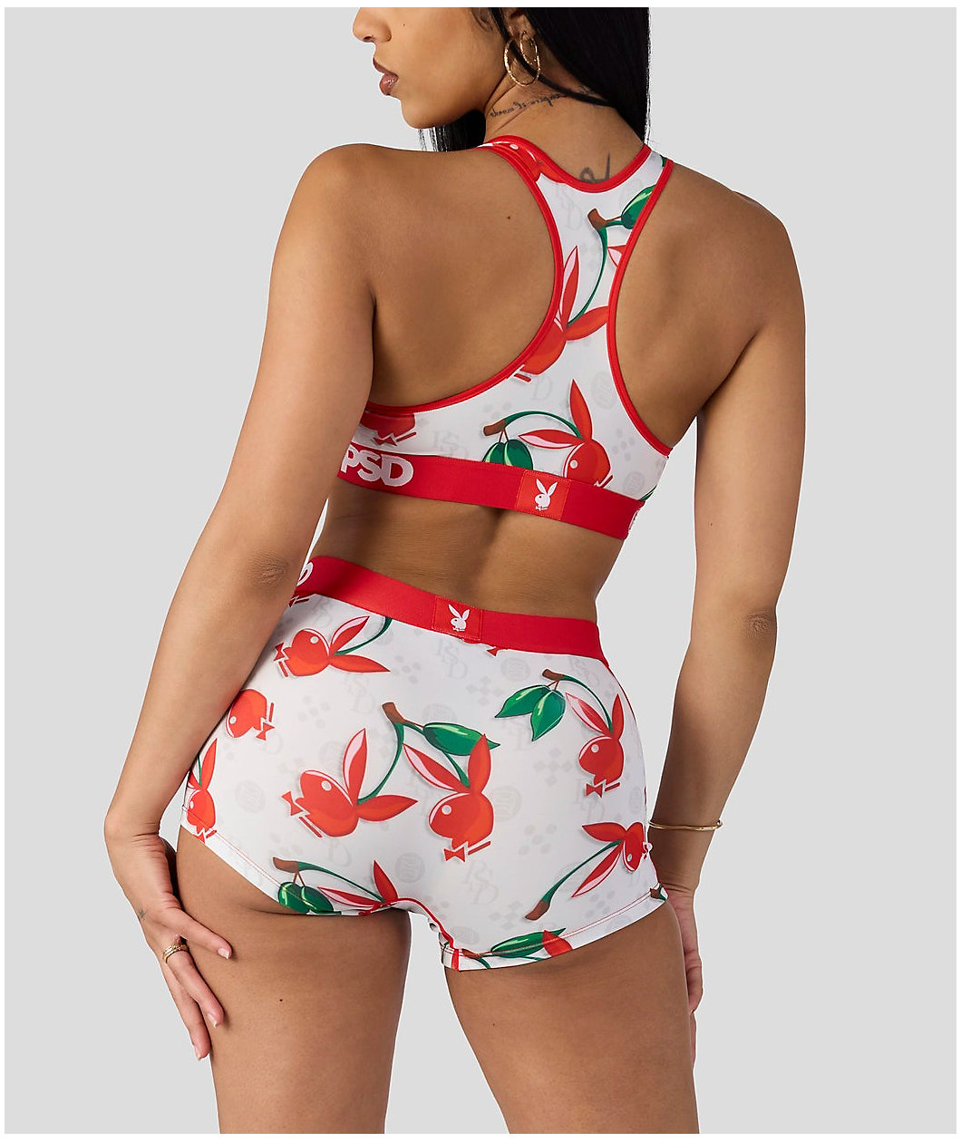 PSD x Playboy Cherry Lux Boyshort Underwear