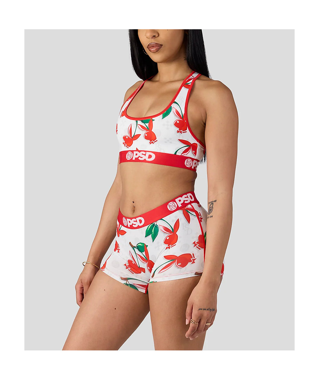 PSD x Playboy Cherry Lux Sports Bra