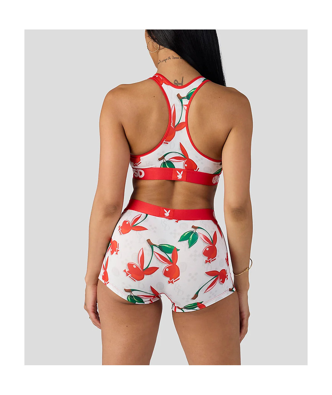 PSD x Playboy Cherry Lux Sports Bra