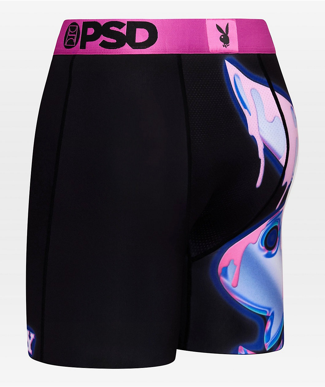 PSD x Playboy Chrome Drip Black Boxer Briefs