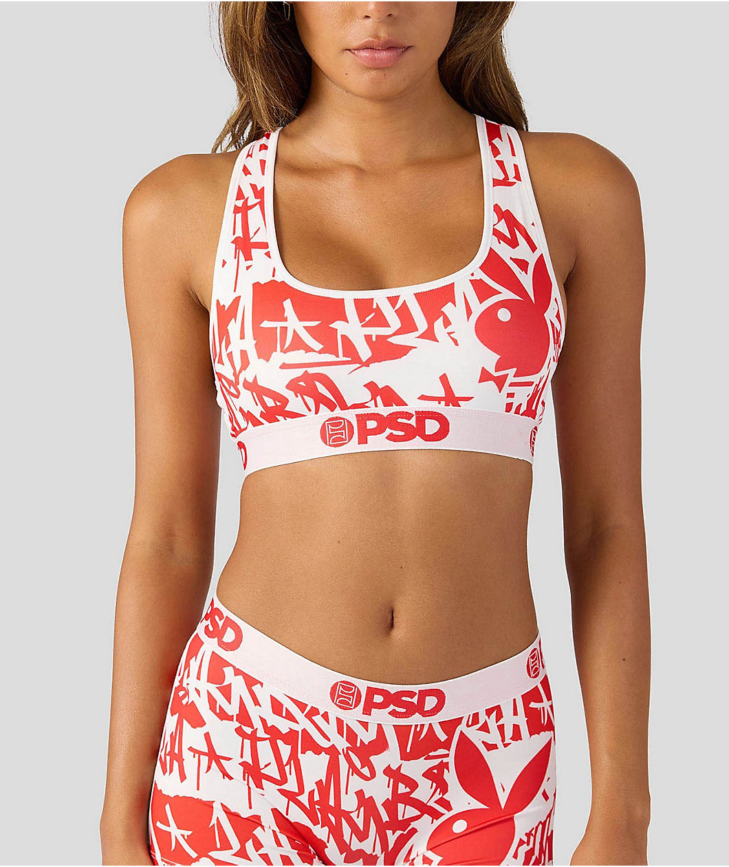 PSD x Playboy Red Tags Sports Bra
