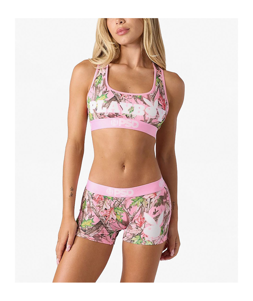 PSD x Playboy Woods Pink Sports Bra