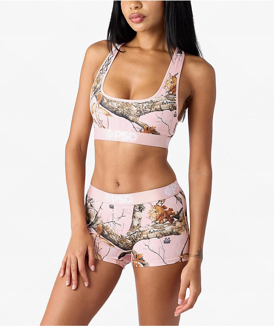 PSD x Realtree Pink Camo Sports Bra