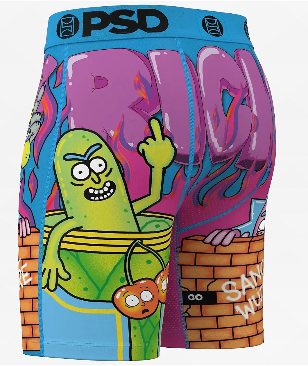 PSD x Rick & Morty Pickle Trip Boxer Briefs