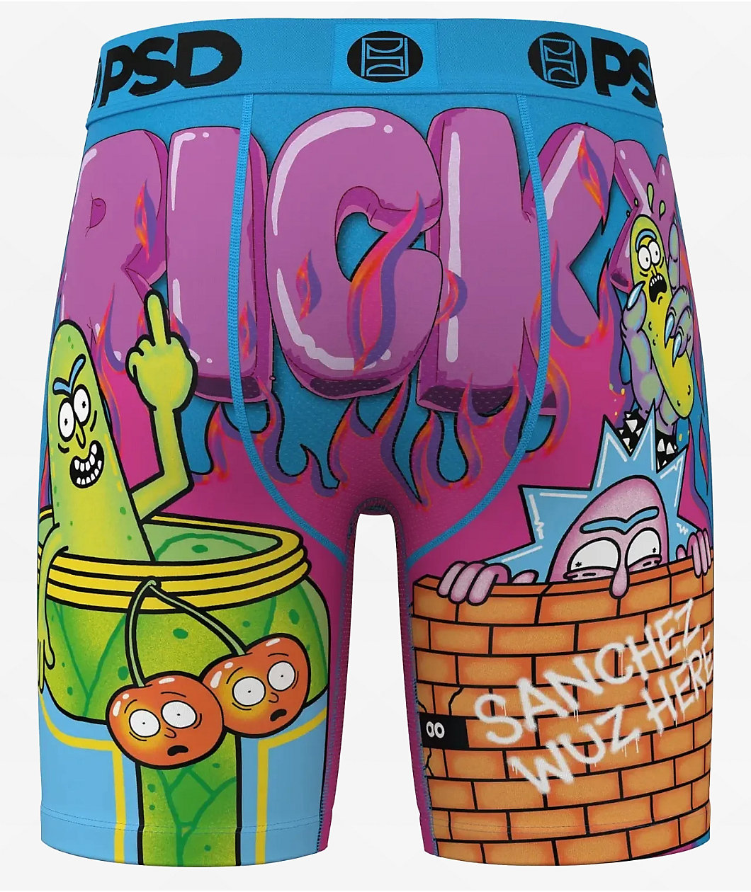 PSD x Rick & Morty Pickle Trip Boxer Briefs