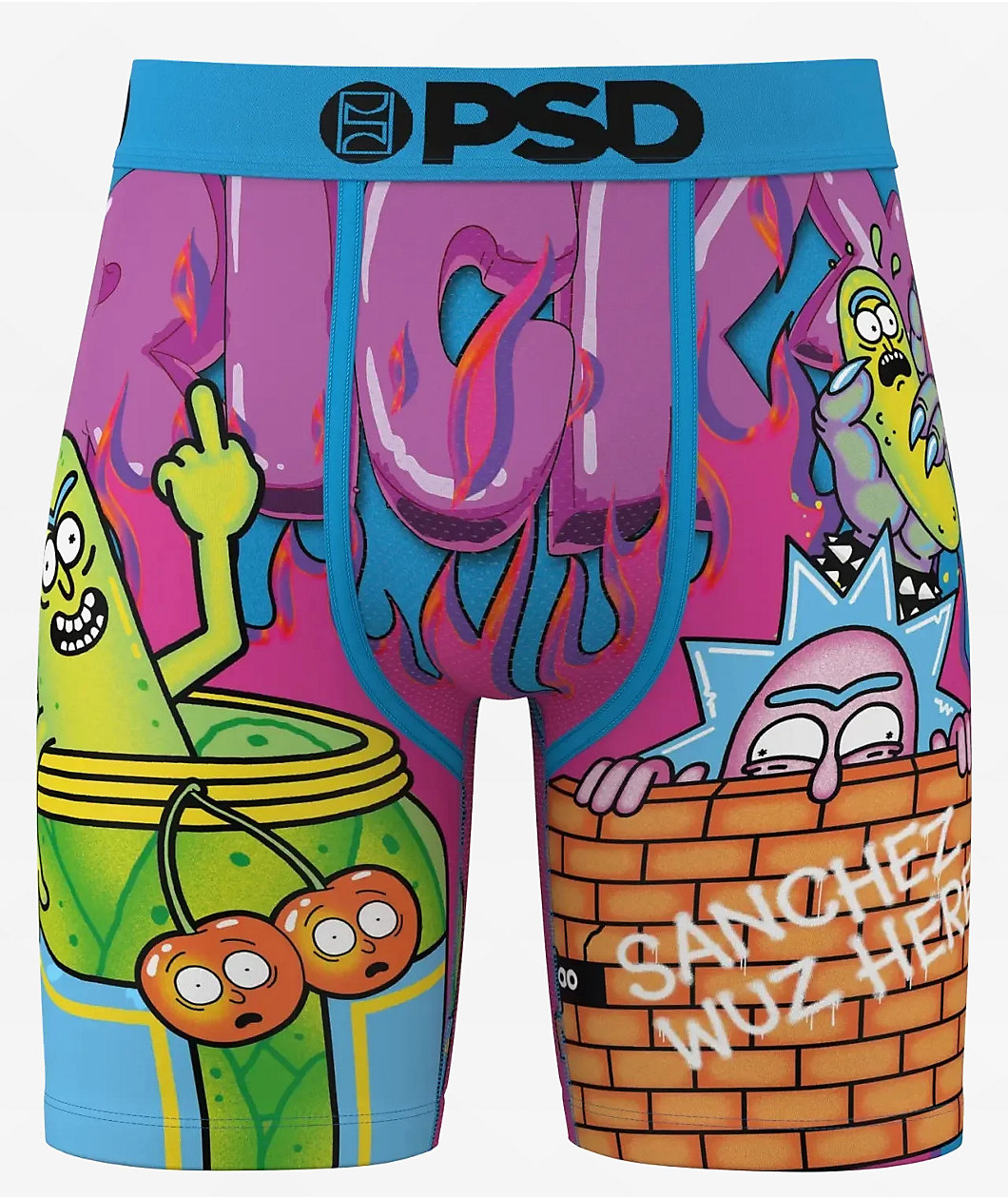 PSD x Rick & Morty Pickle Trip Boxer Briefs