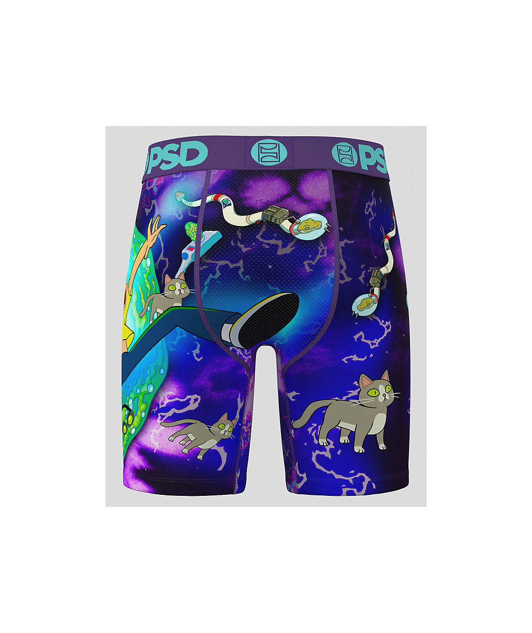 PSD x Rick & Morty Purple Days Boxer Briefs