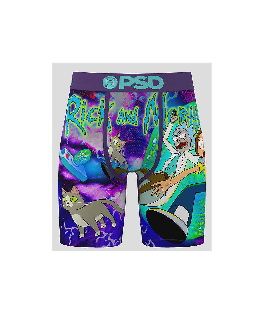 PSD x Rick & Morty Purple Days Boxer Briefs