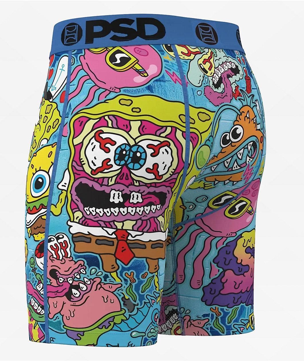 PSD x SpongeBob Squarepants Punk Blue Boxer Briefs