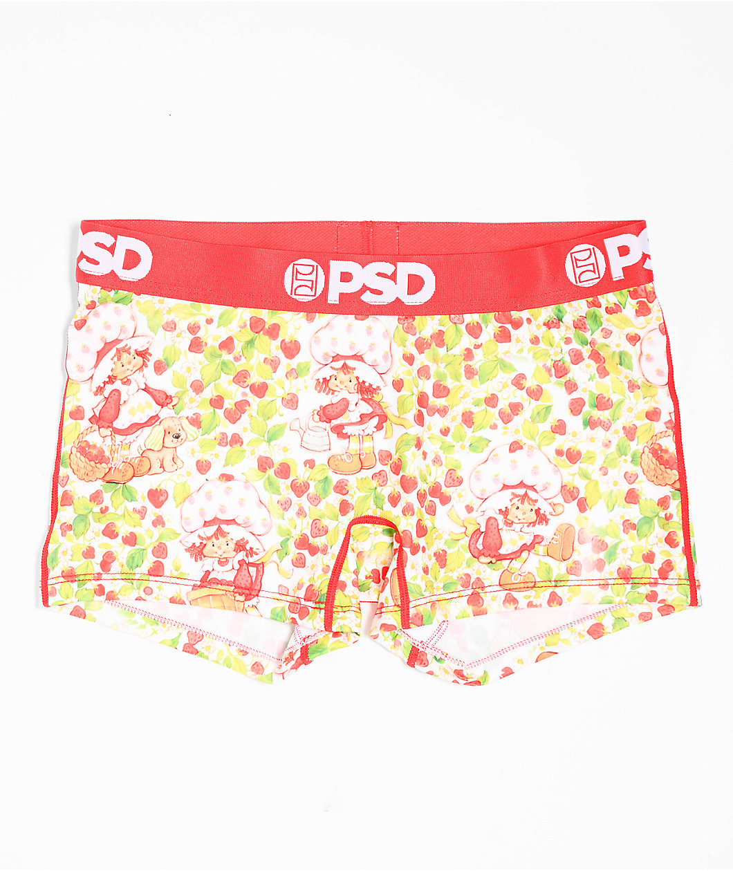 PSD x Strawberry Shortcake Berry Field Red Boyshort Underwear