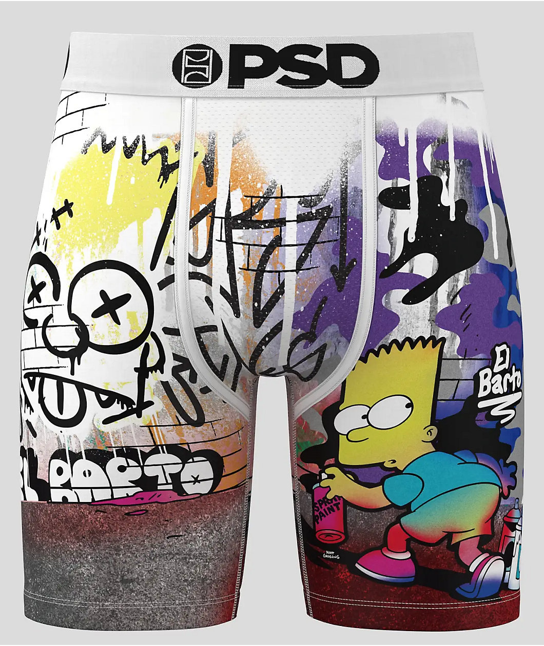 PSD x The Simpsons Bart Bomb Boxer Briefs