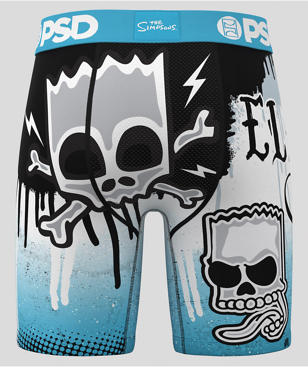 PSD x The Simpsons Hellraiser Bart Blue Boxer Briefs