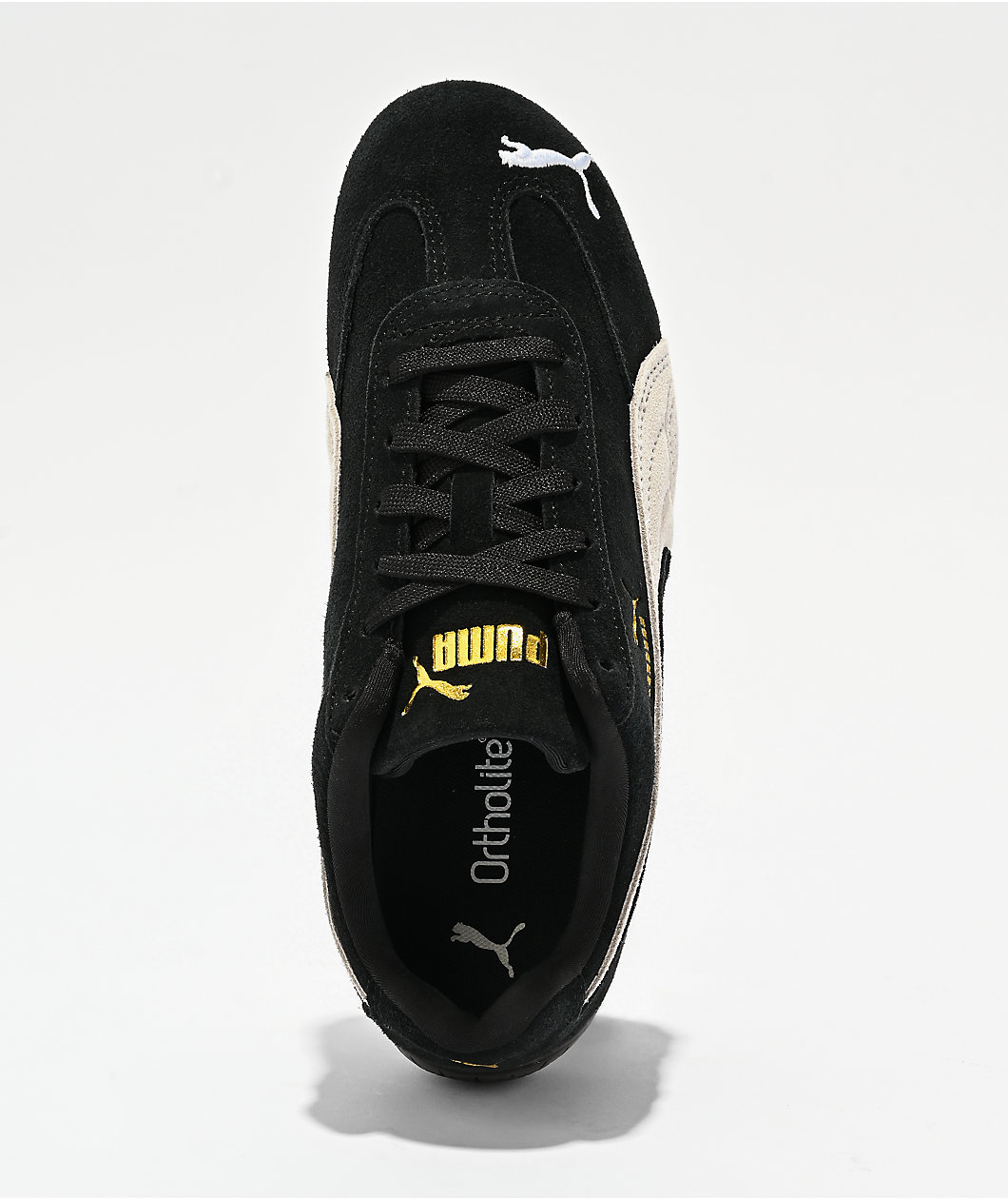 PUMA Women's Speedcat OG Black & White Shoes