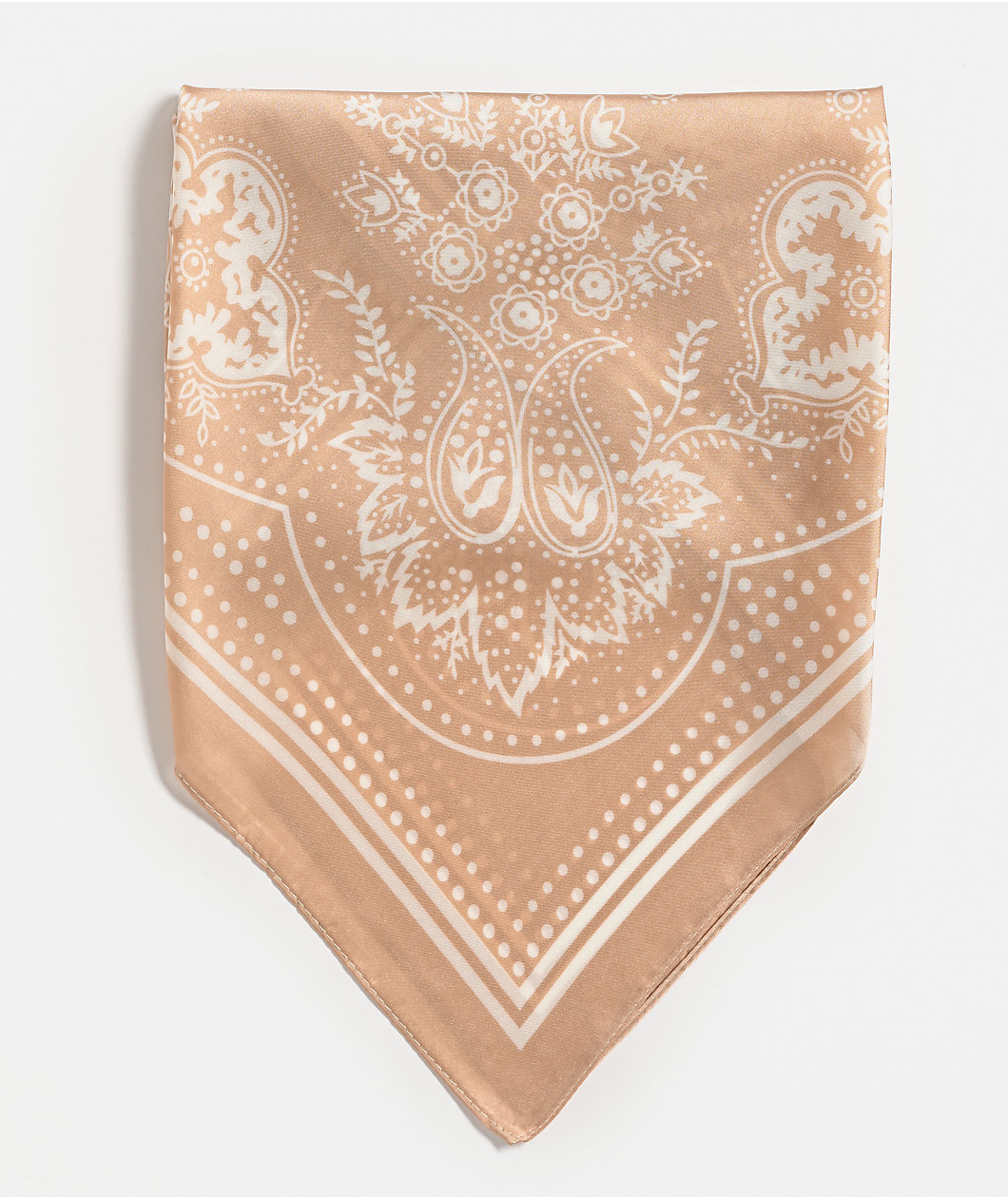 Paisley Tan Bandana