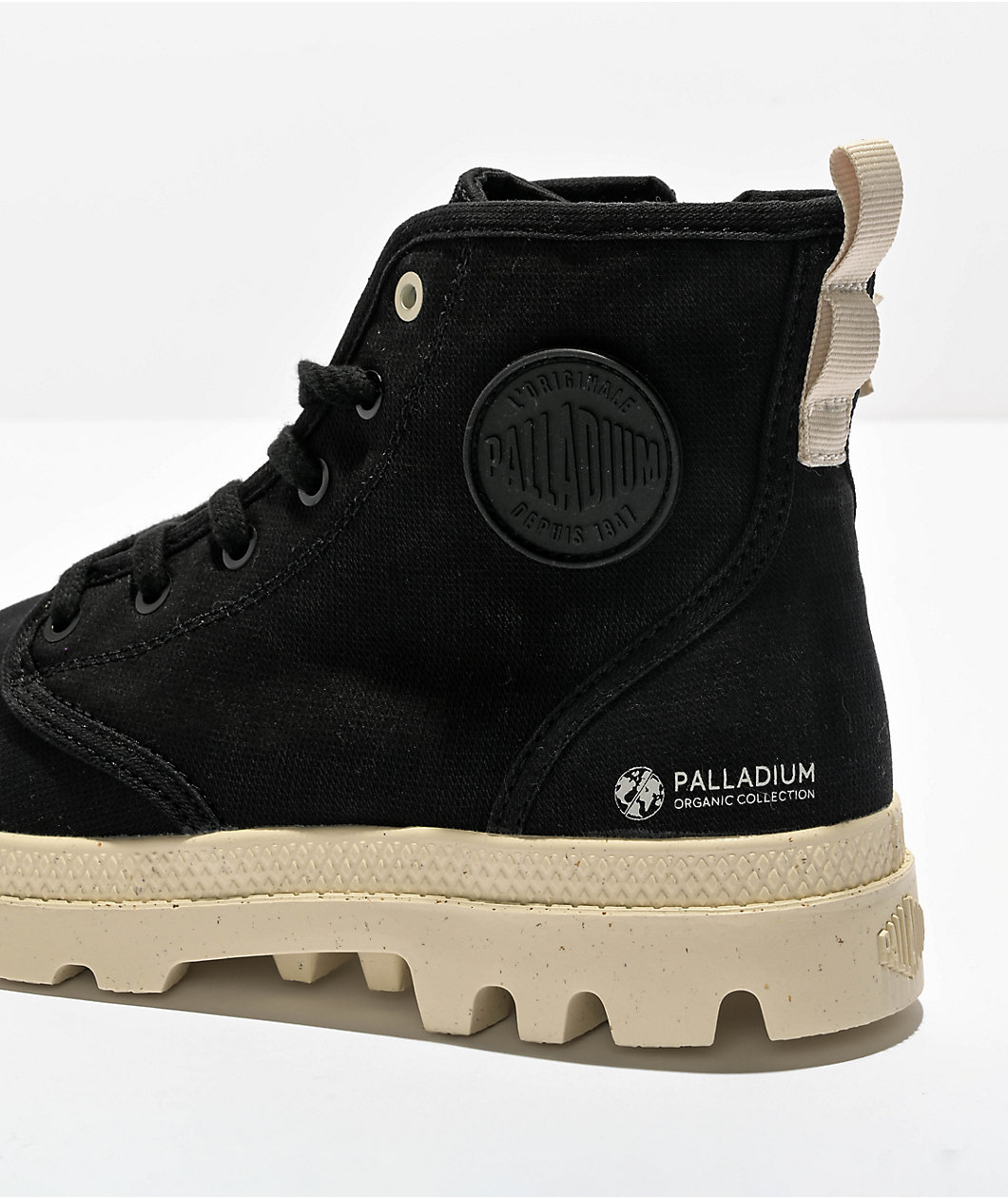 Palladium Pampa Hi Organic Black Boots MainPlace Mall