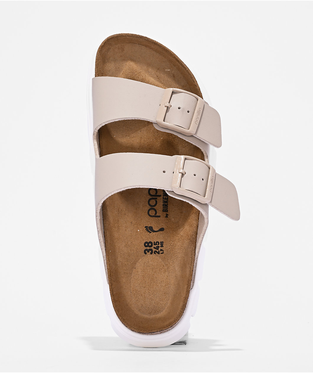 Papillio By Birkenstock Arizona Chunky Sandcastle Platform Sandals