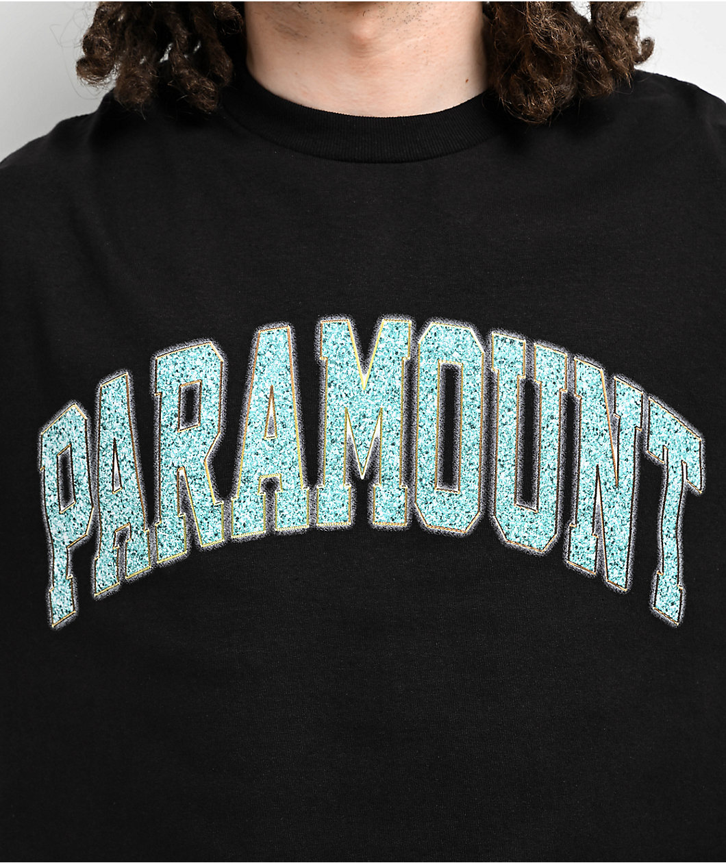 Paramount Arc Logo Black T-Shirt