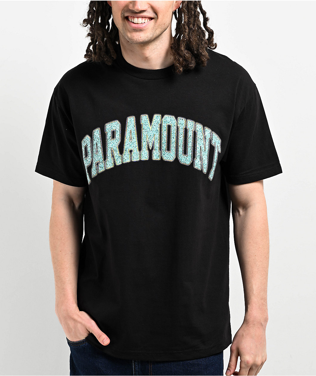 Paramount Arc Logo Black T-Shirt