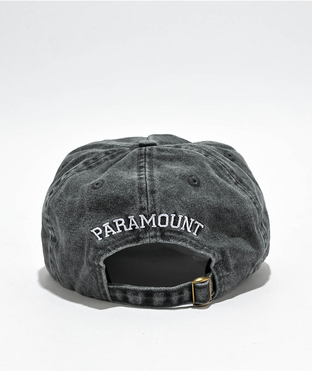 Paramount Saloon Black Wash Strapback Hat