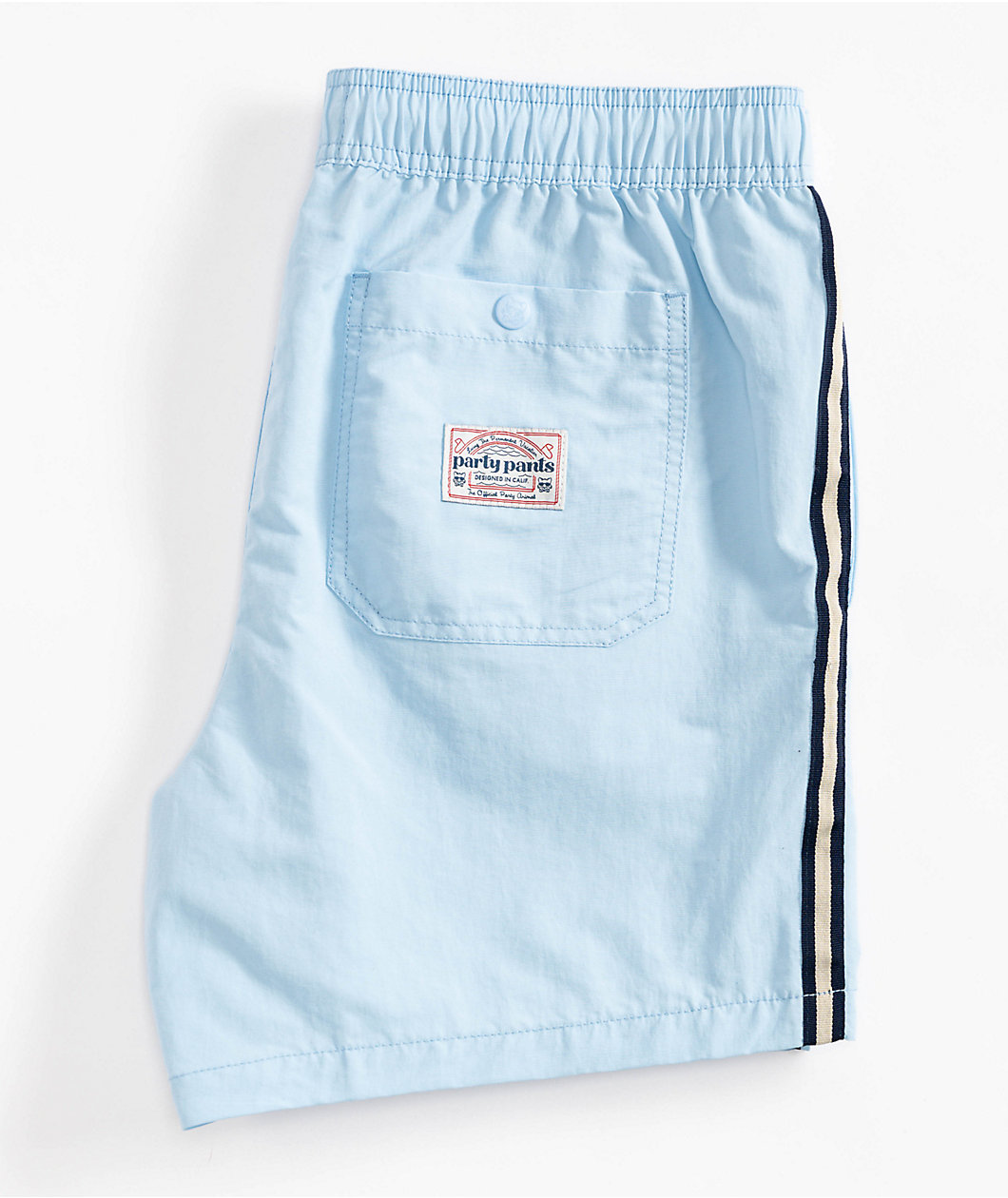 Party Pants Journey Man Blue Board Shorts