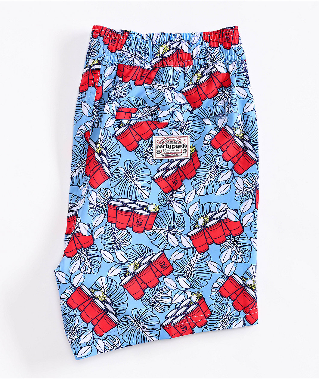 Party Pants Wilmington Blue Board Shorts