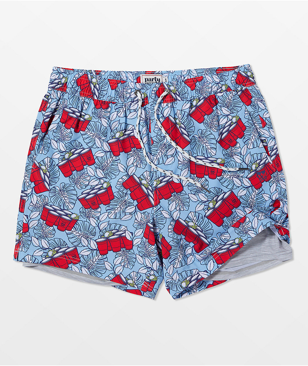 Party Pants Wilmington Blue Board Shorts