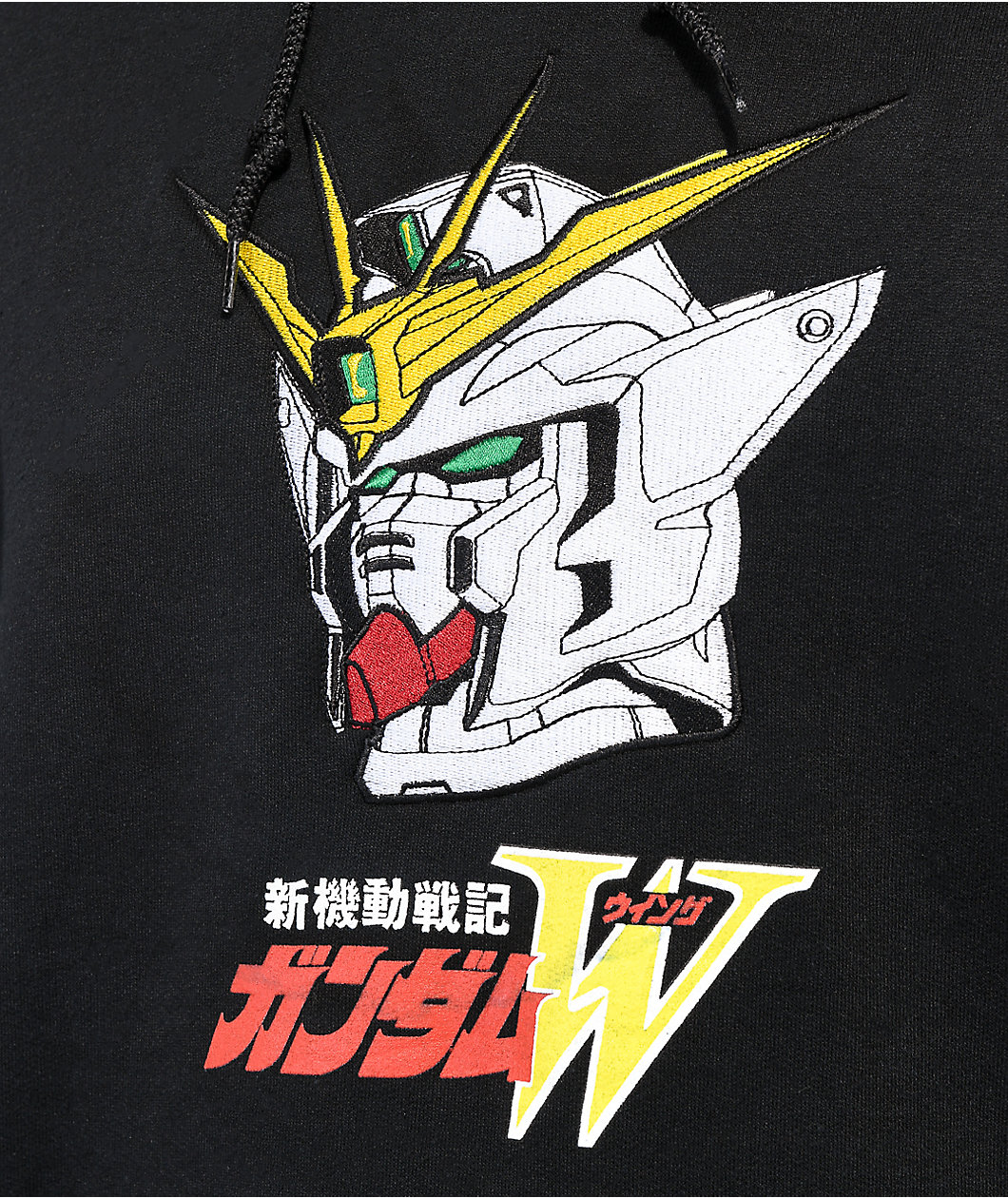 Paterson x Gundam Wing Zero Black Hoodie