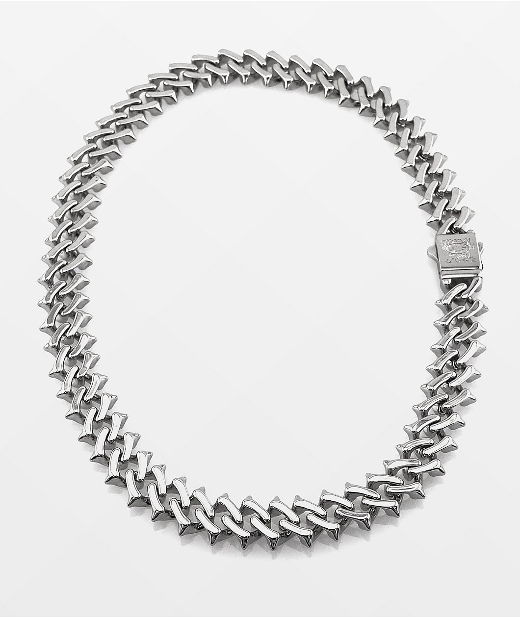 Personal Fears Raptor Link 2.0 Silver Chain Necklace