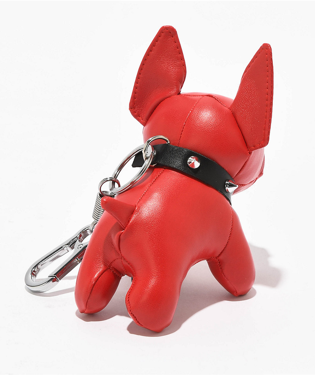 Petals and Peacocks Dog Eat Dog Red Plush Keychain