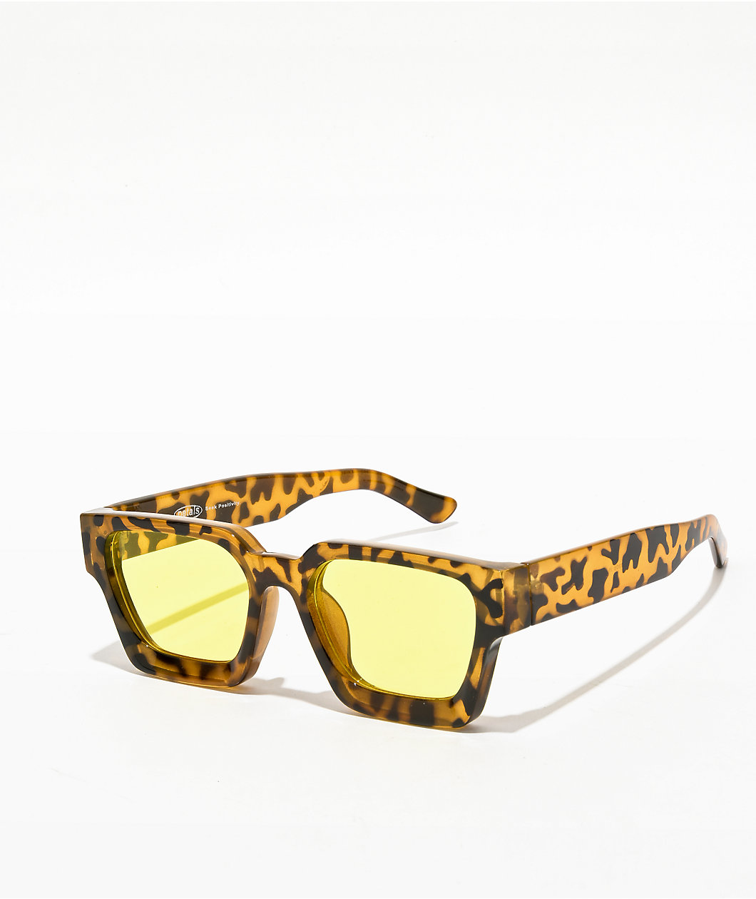 Petals by Petals and Peacocks Optimistics Yellow Tortoise Sunglasses