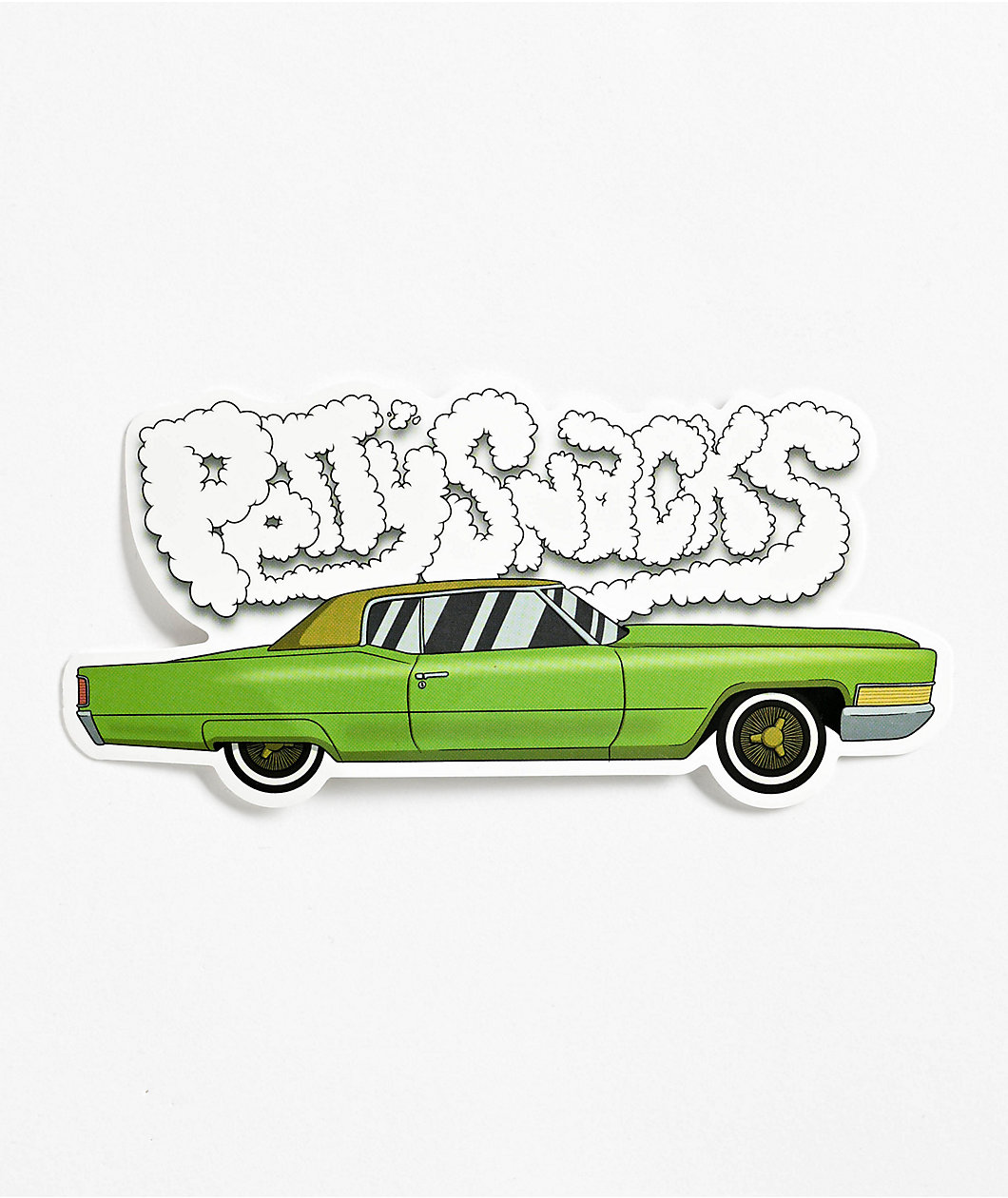 Petty Snacks Lowrider Sticker