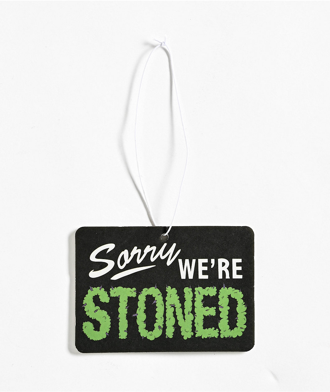 Petty Snacks Sorry Sign Air Freshener