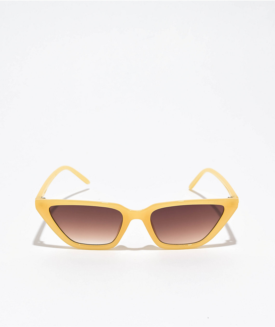 Pillow Yellow Cat Eye Sunglasses