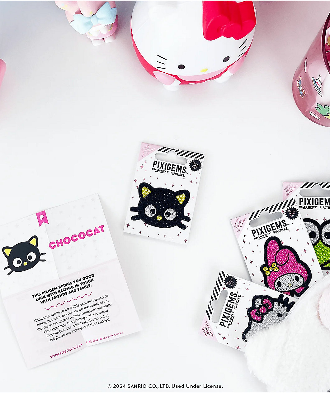 Pipsticks x Hello Kitty and Friends Chococat Pixigem Sticker