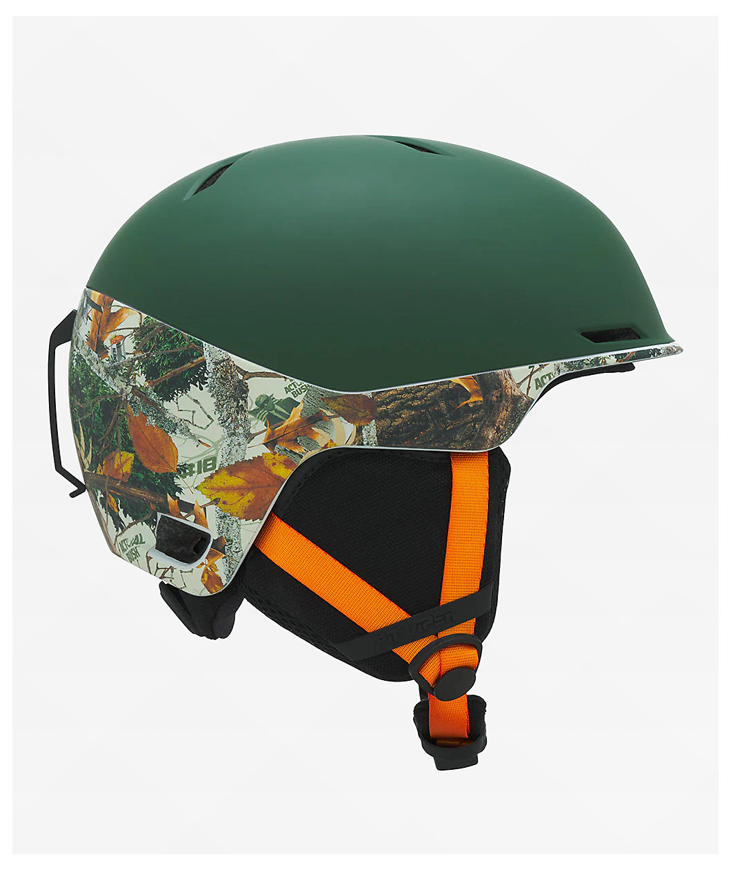 Pit Viper Actualbush Brainstorm Green & Camo Snowboard Helmet