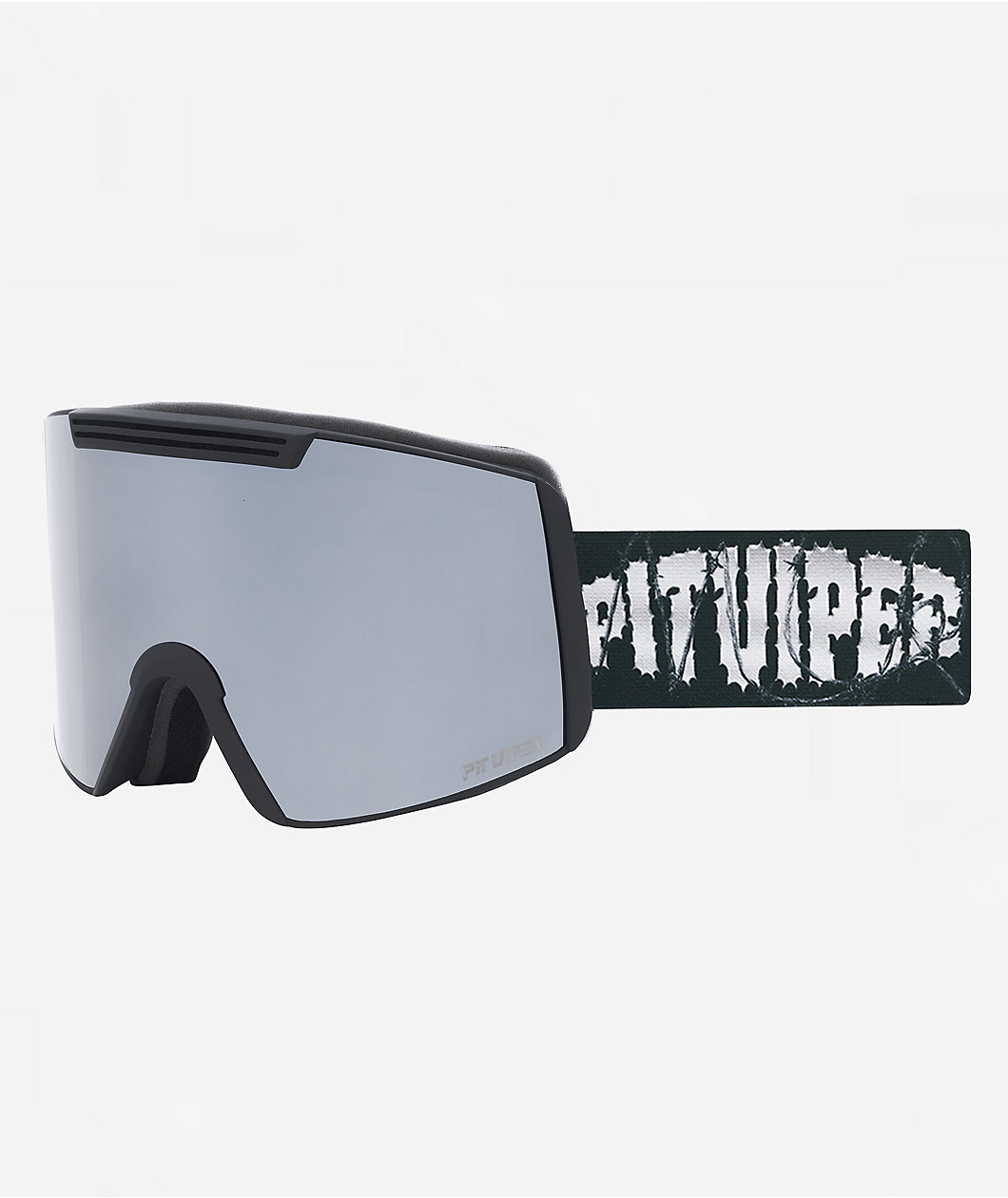 Pit Viper Backslap Exec Silver Snowboard Goggles