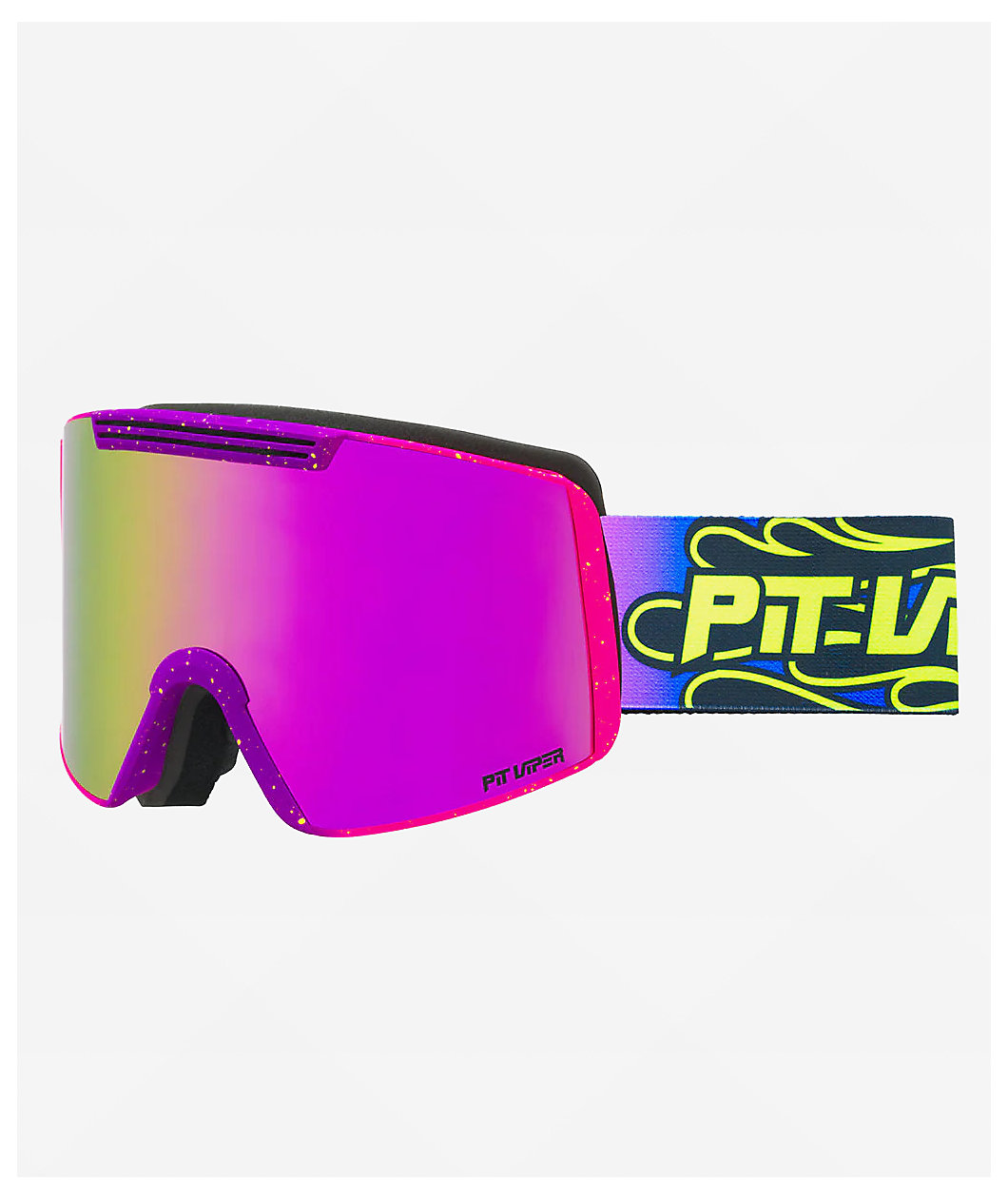 Pit Viper Backslap The 93 Combustion Purple Snowboard Goggles