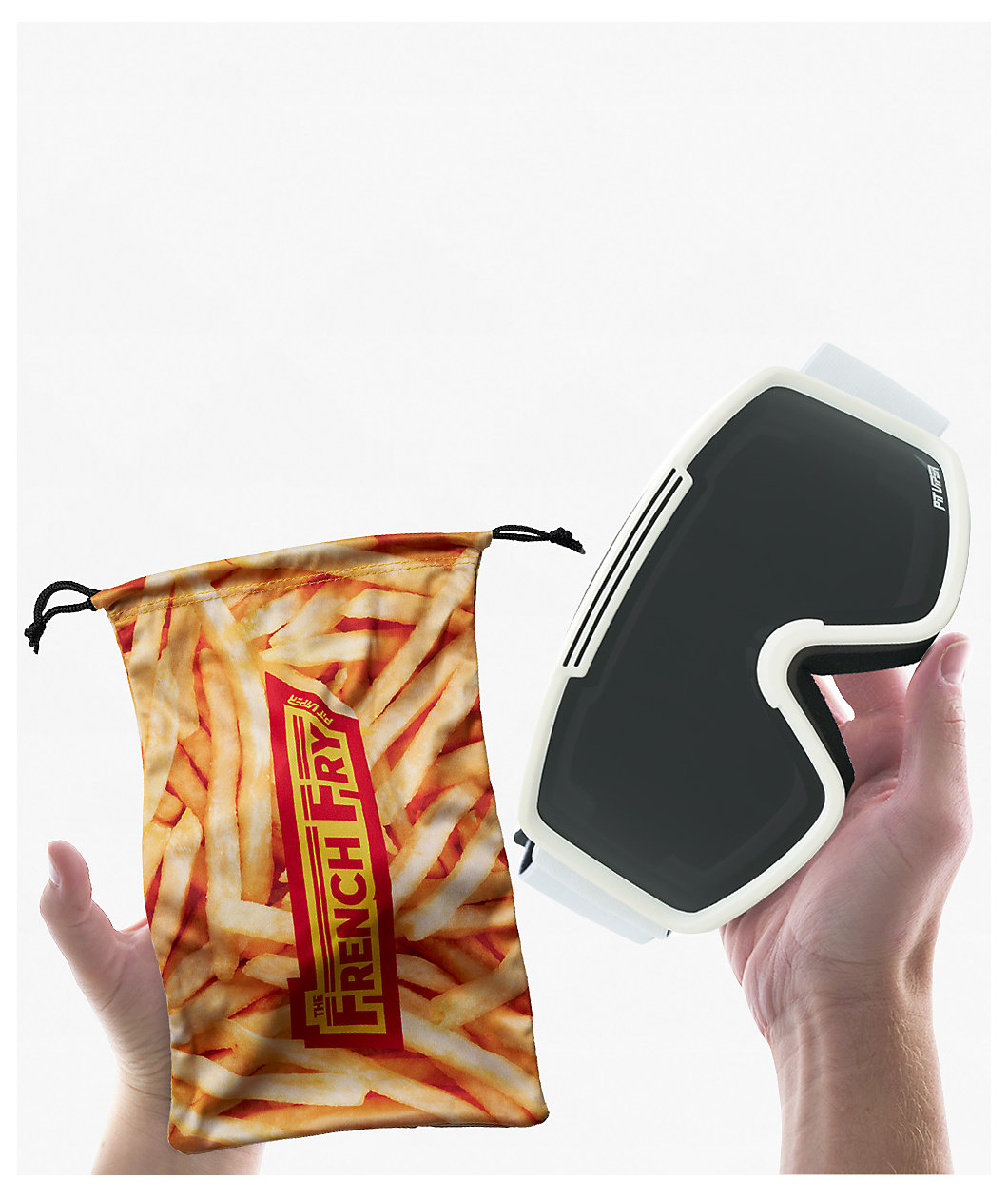 Pit Viper French Fry Miami Nights Smoke Snowboard Goggles